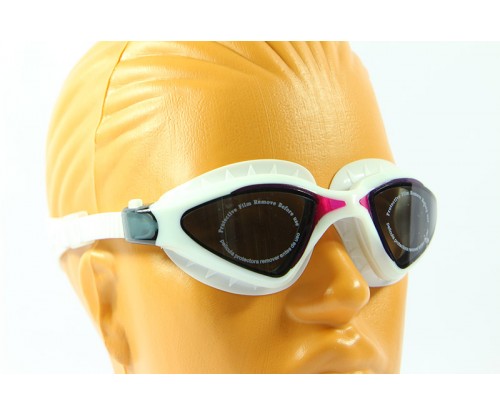 Povit GS20 Yüzücü Gözlüğü Beyaz-Pembe